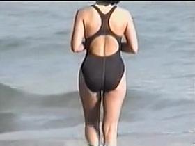 Candid bikini beach scenes shot on the video camera 07zv