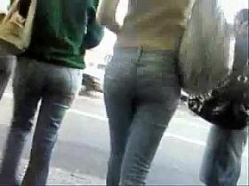 Sweet blonde on the bus