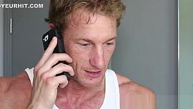 Stunning massage babe seduced in handjob