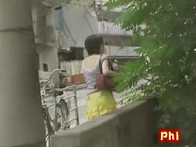 Black-haired skinny oriental hoe loses some of her pubes during sharking action