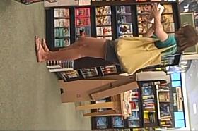 Candid Feet In Flip Flops Filmer Jerks Off off Cam