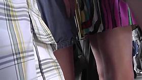 Black thong fleshy butt crown