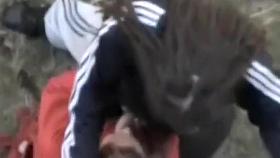 Naked girl loves showing off tattoos