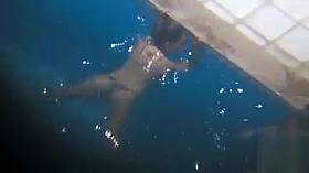 Guy films women from his hotel balcony in Miami