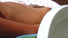 Hot Amateur Topless Voyeur Beach - Sexy Big Tits Babe