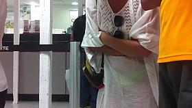 See you thong white drees