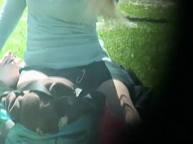 Naughty schoolgirl's upskirt