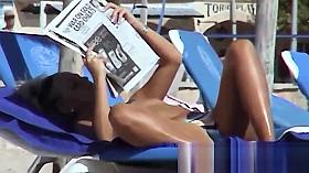 Voyeur am FKK Strand Mallorca