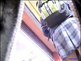 Street voyeur filmed a sexy bitch with nice butt