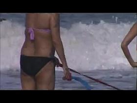 candid beach teen spy jiggly huge tits 19