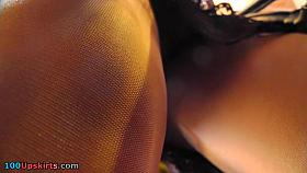 Lengthy upskirt legs and hawt arse