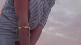 Jeny Smith fishnet pantyhose public photo set