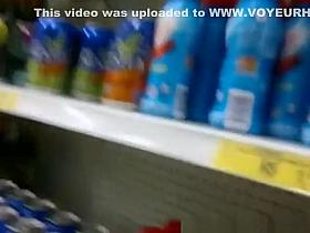 Short hair milf in tight gray pants