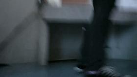 Asian student black hair bitch taking a piss