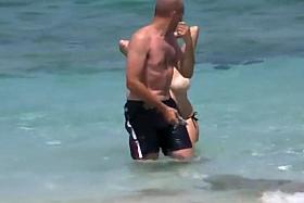 Making out and fucking by the lake