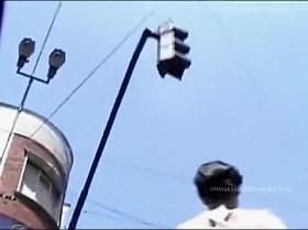 Tiny thong barely covers her asshole