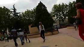 candid gazoo brown spandex legal age teenager