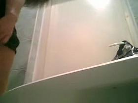 Hidden cam peeing