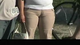 Nice Cameltoe in the Park