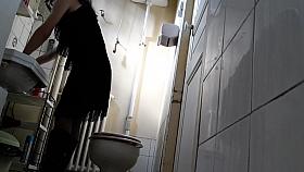 Hidden cam in bathroom