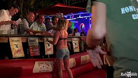 Spring Break Naked Bull Riding