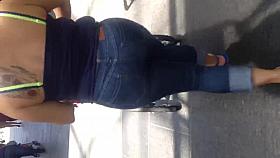 Mexican Milf walking