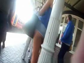 Sexy ass and butt cheeks in shorts