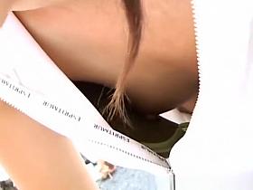 Small tits downblouse