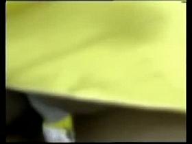 Nice cute couple are kissing and her ass is seen under the skirt