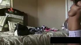 Teenage sweetheart prepares to go out