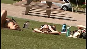 Around Campus Series 1: three Fuckables in Bikinis