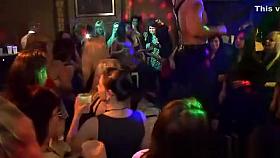 European slut fucked by a black guy at a party