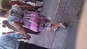 Abuela en vestido largo Mega culote
