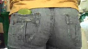 Ass & Butt standing in the jeans line
