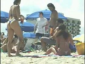 Beach candids collection of hot college students