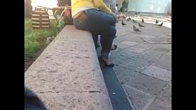 Sexy Candid dangling