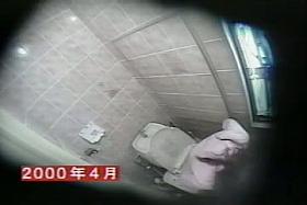 Hole in the wall lets spycam shoot amateur masturbating