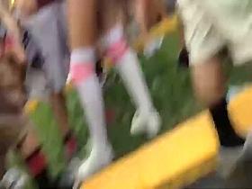 Close look at a perfect young ass