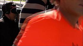 Upskirt of a greek super model