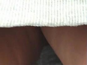 Upskirt No Panties Pierced Pussy