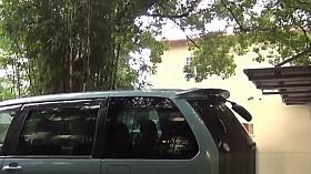 Japanese babe sprays pee