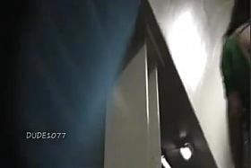 Girl with micro skirt