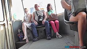 Amateur upskirt XXX video with pretty young girlfriend