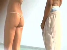 interracial beach pick up