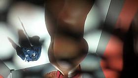 Hidden changing room video of a gorgeous brunette girl putt