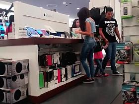 Teen girl with an ass to kill for