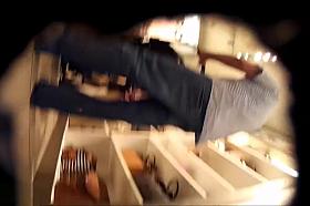 Smoking hot Canadian blonde upskirt in shoe store!!!