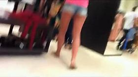 Long legs and a nice tight ass in shorts