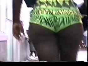 Booty Butt Ass Cheeks Jiggling while walking 05