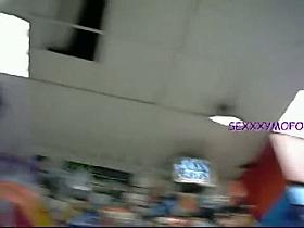 Upskirt voyeur prefers young and attractive school girls.